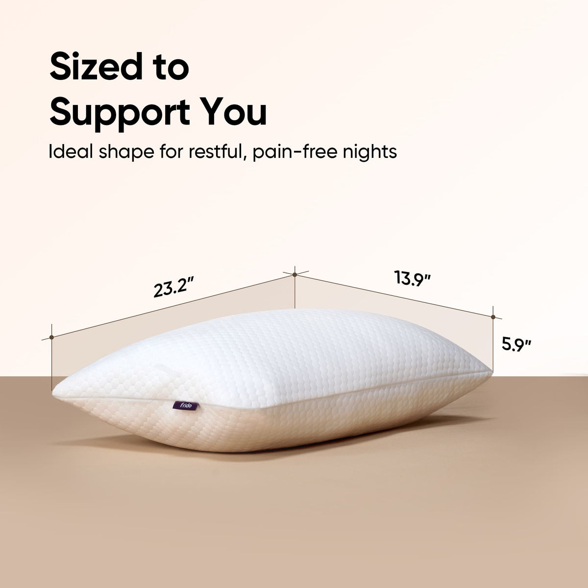 Frido Ortho Memory Foam Pillow