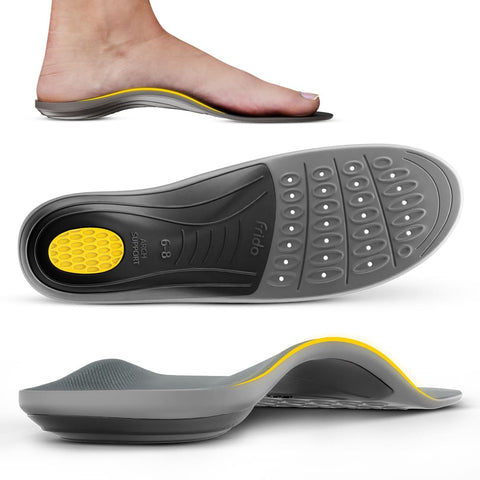 AC - Frido Arch Support Insoles Rigid + Semi Rigid Combo