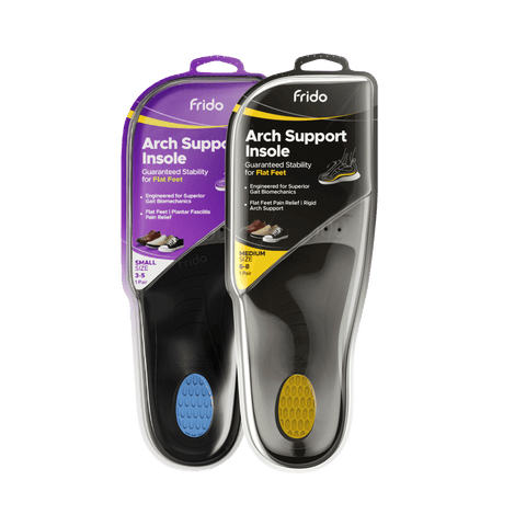 Frido Arch Support Insoles Rigid + Semi Rigid Combo