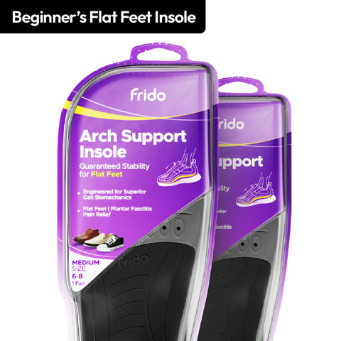 AC - Frido Arch Support Insoles Rigid + Semi Rigid Combo