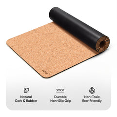 Frido Natural Cork Yoga Mat