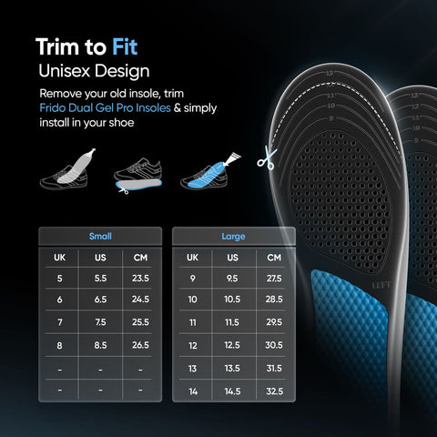 Frido Dual Gel Pro Insoles