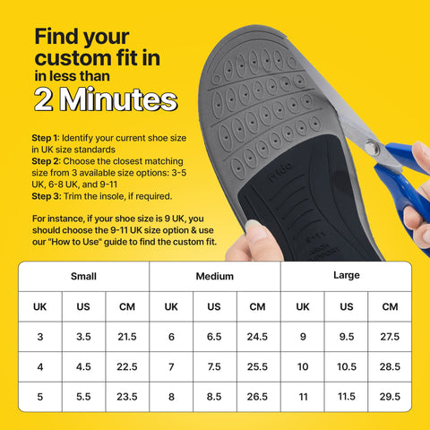 Frido Arch Support Insole - CRED SPECIAL
