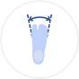 Wide toe box for natural movement