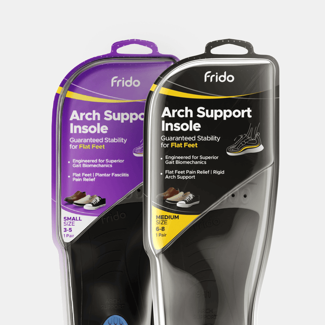 Frido Arch Support Insoles Rigid + Semi Rigid Combo