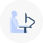 Eye-Level Monitor Positioning