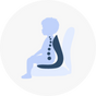 Improves Sitting Posture Naturally