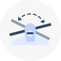0°–35° Lockable Tilt
