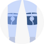 Fits Over or Under Clothing