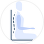Cut-out design to help with coccyx/tailbone pain