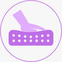 Orthopedic cushion helps with back pain relief