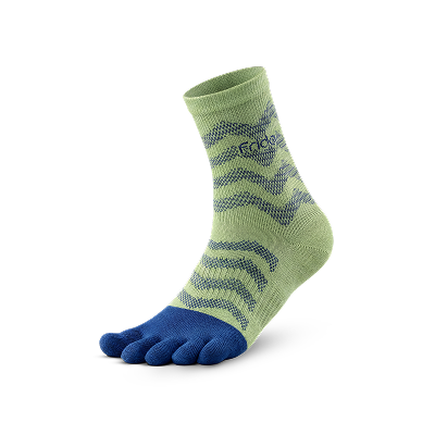 Frido Five Toe Socks - Patterned
