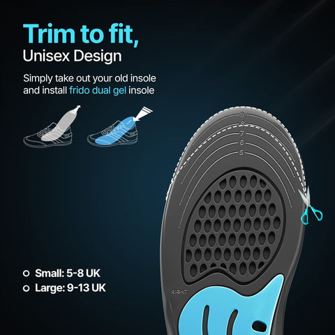 Frido Dual Gel Insoles