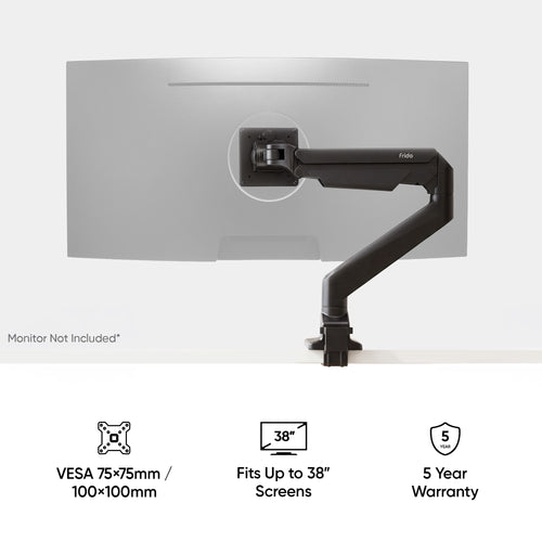 Frido ErgoLuxe Monitor Arm - Single